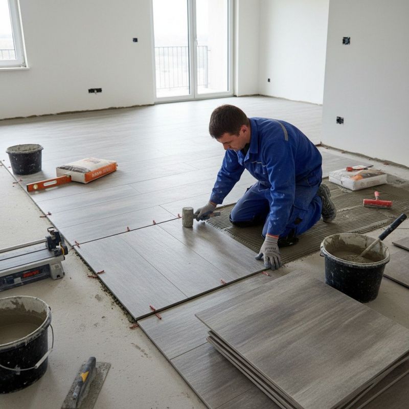 Ceramic Floor Replacement